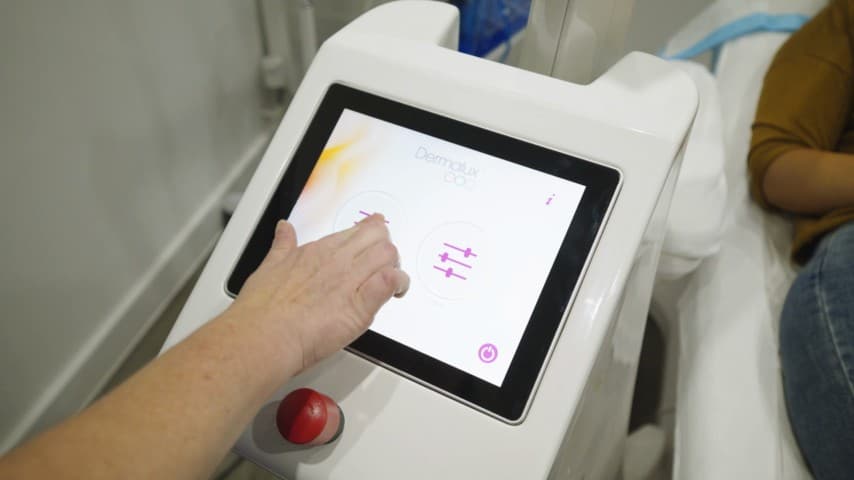 Dermalux LED phototherapy device at Berkshire Aesthetics